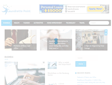 Tablet Screenshot of laundrette-point.com